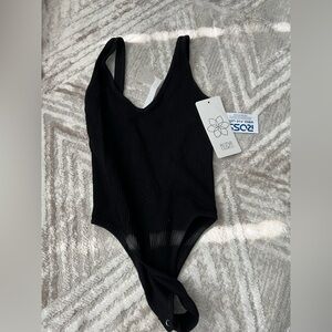 New Black size small body suit